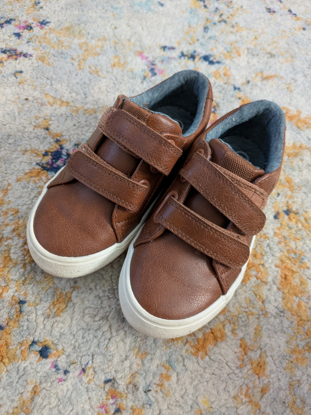 Cat & Jack Velcro Brown Shoes